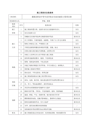 施工现场安全检查表.docx