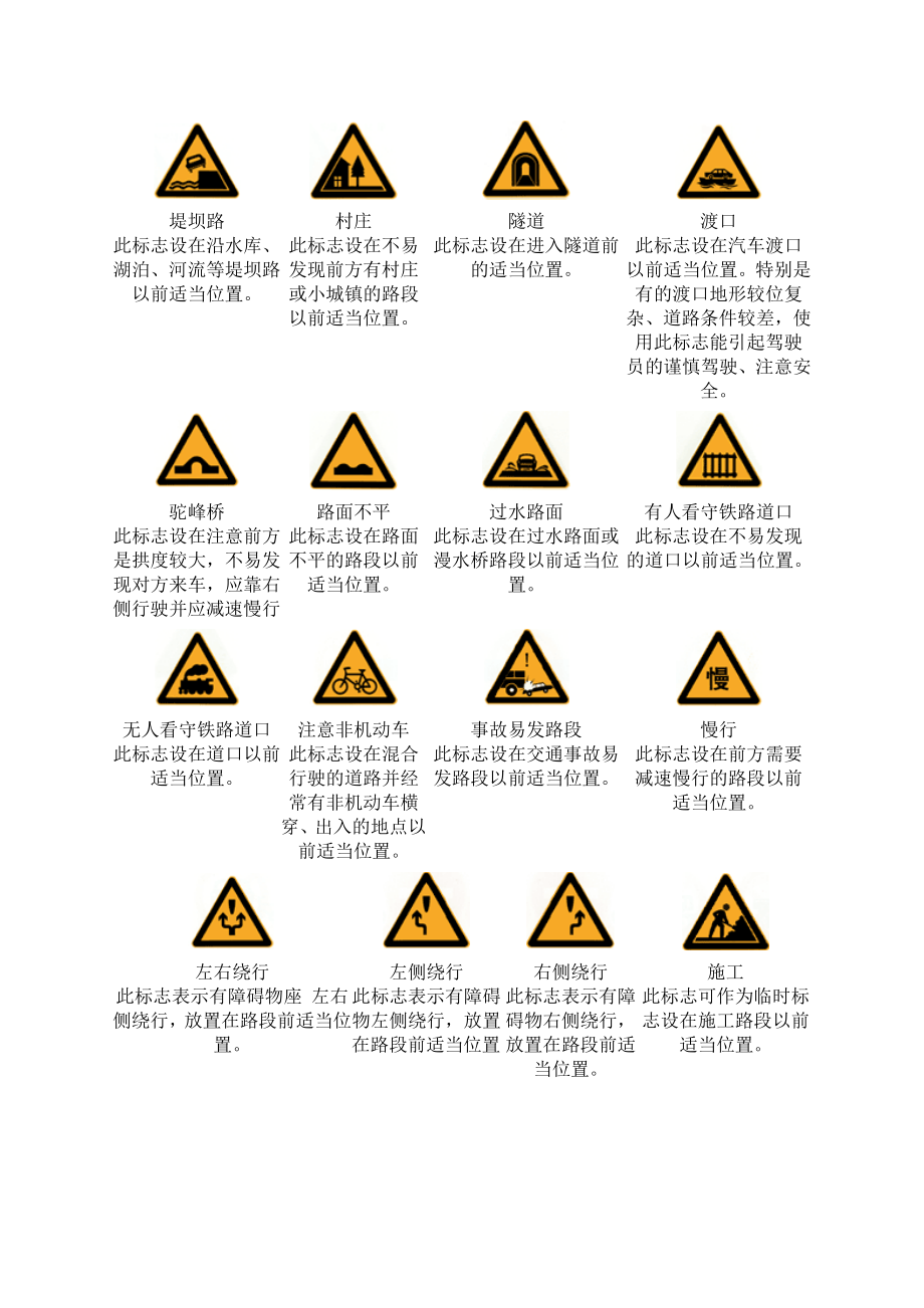 交通路标大全解释.docx_第3页