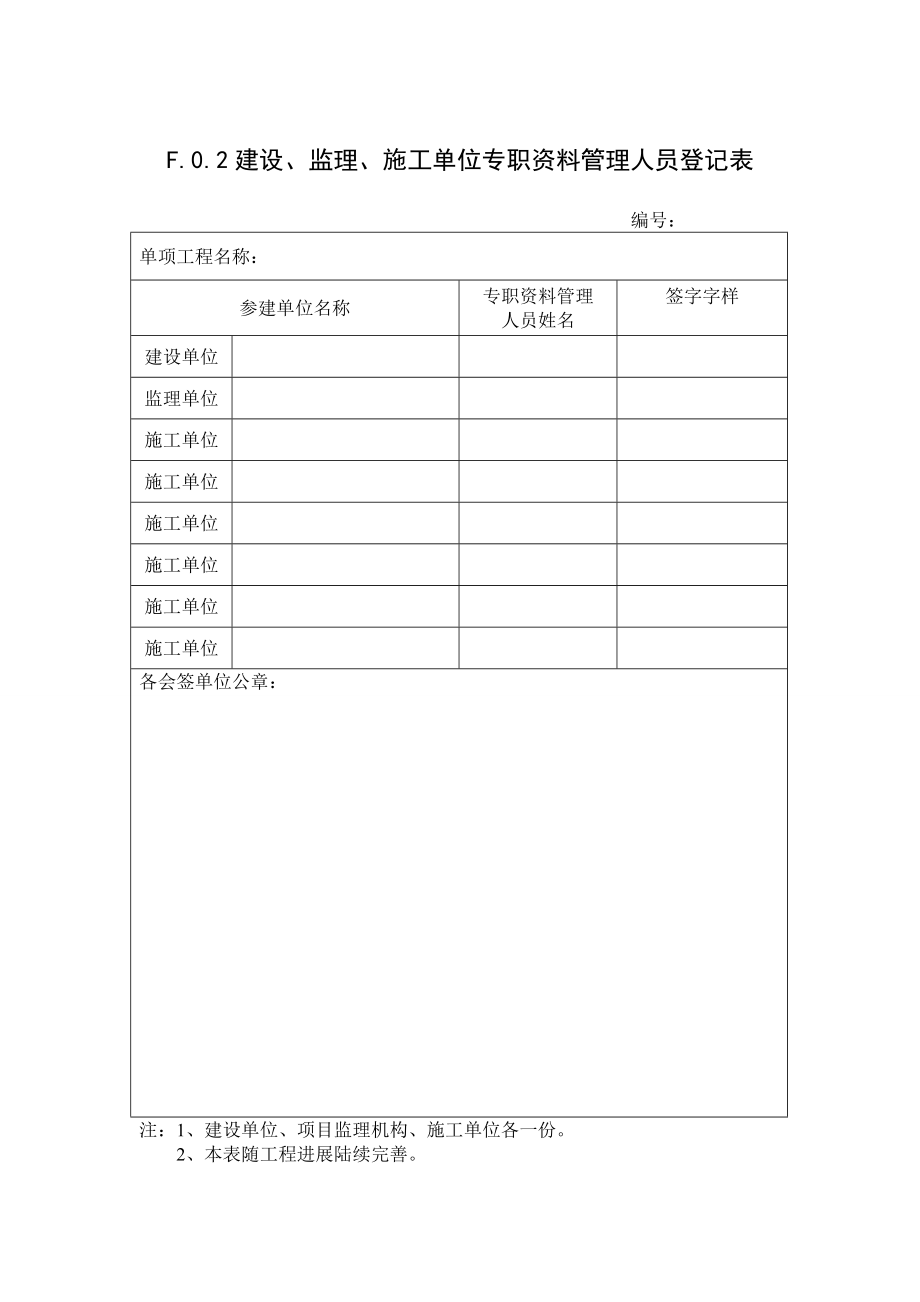 山东省建设工程监理文件资料管理规程全套表格(DOC33页).doc_第3页