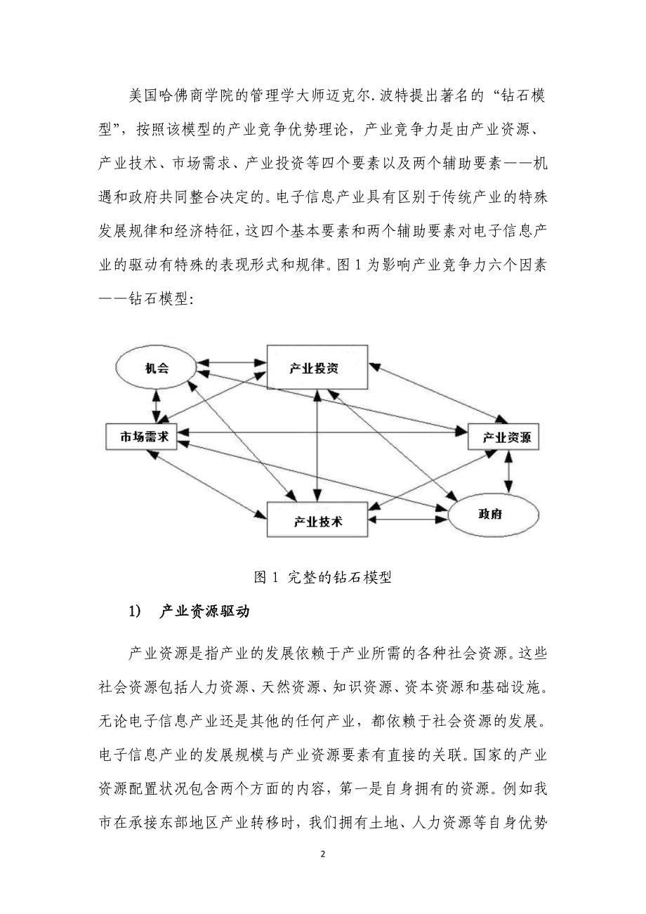 市发展电子信息产业的路径选择.docx_第2页