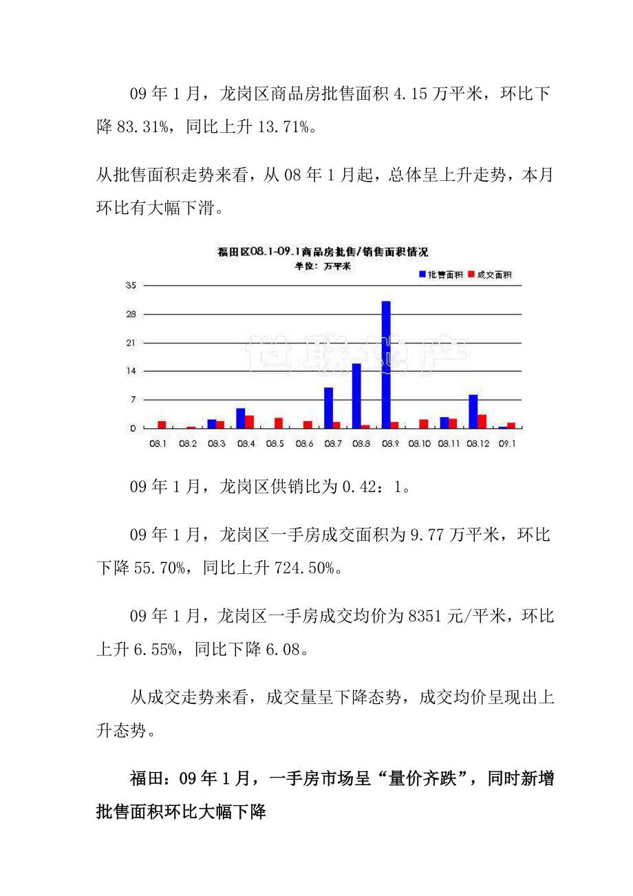 世联地产深圳09年1月房地产市场月报（二）.docx_第3页