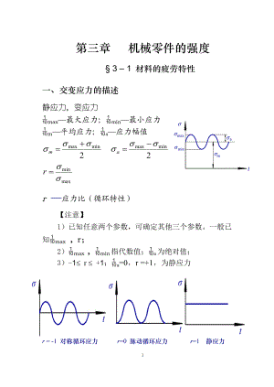 机械设计 机械零件的强度.docx