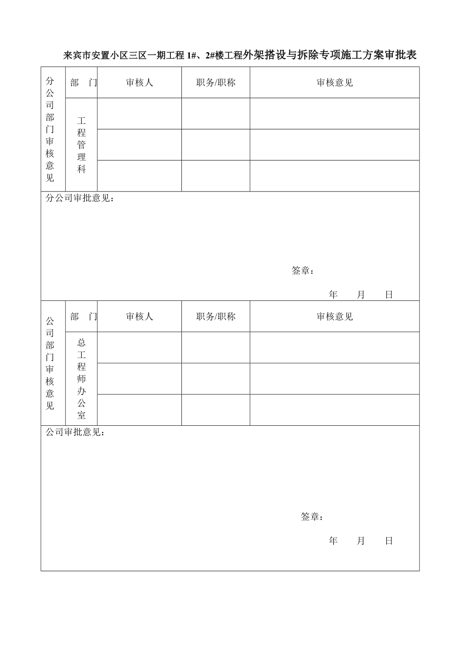 来宾市安置小区三区一期工程2楼工程外架、卸料平台方案.docx_第2页