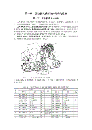 桑塔纳机械系统.docx