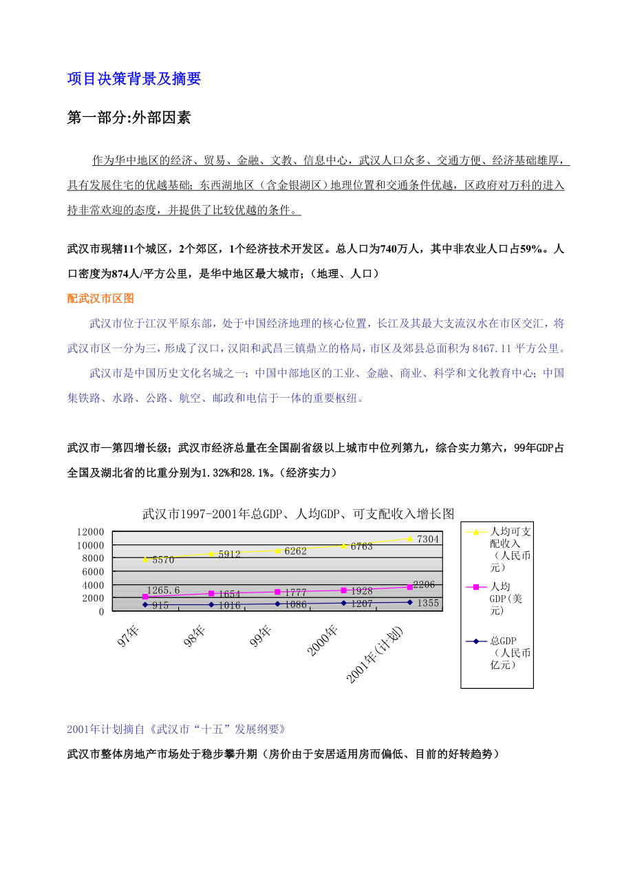 武汉某房地产项目可行性研究报告.docx_第3页