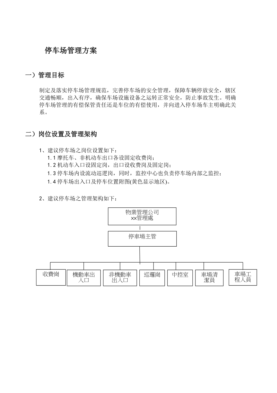 泉舜.海湾广场停车场物业管理方案.docx_第3页