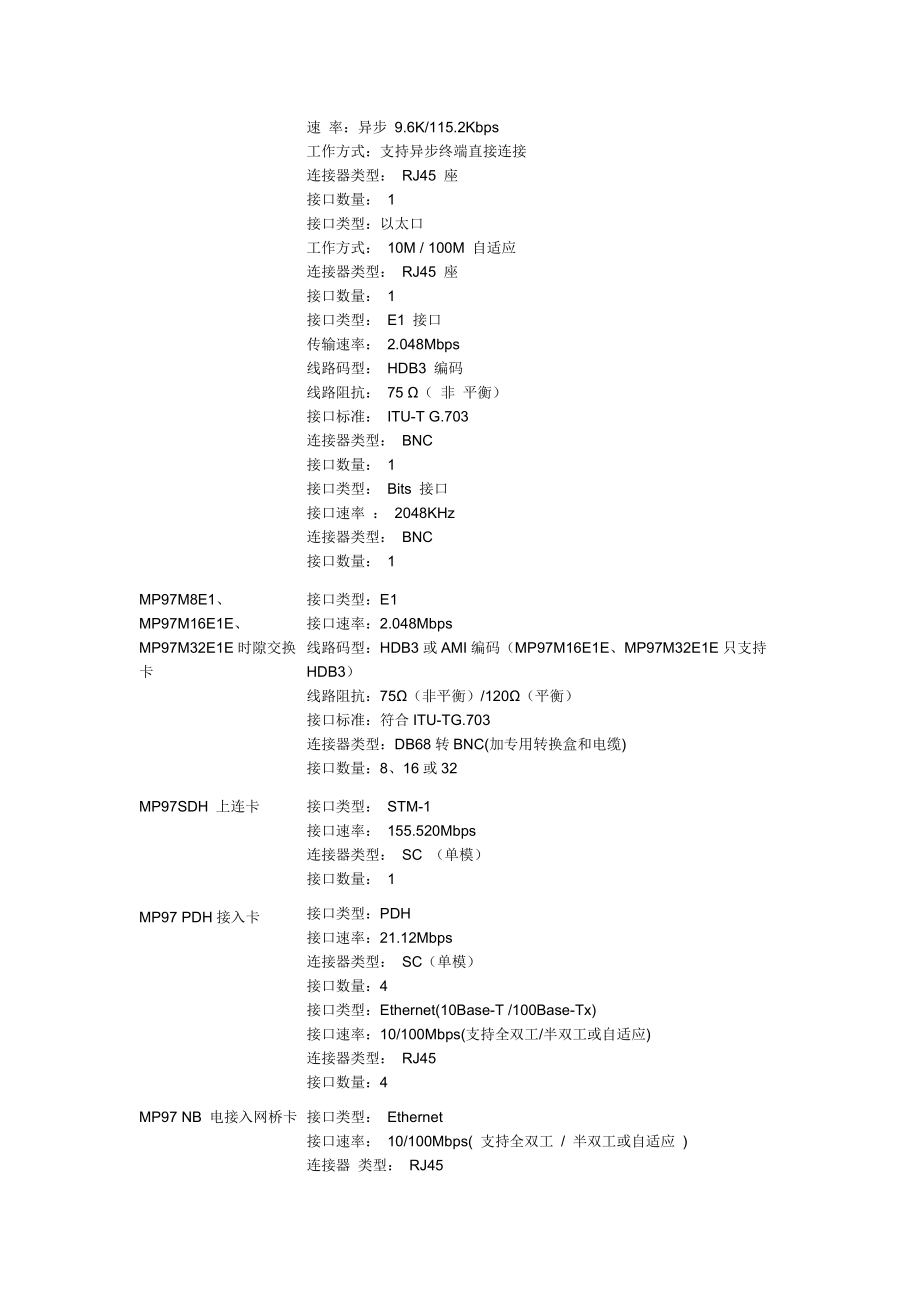 MP9710是迈普通信推出的多业务大客户专线接入平台.docx_第3页