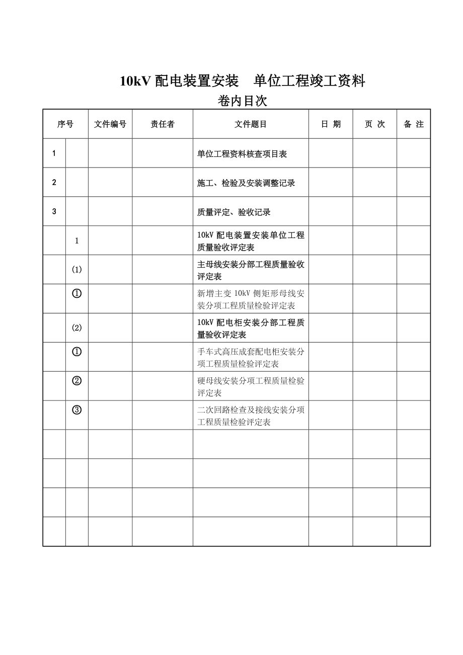 10kV配电装置安装分项工程凉水井.docx_第2页