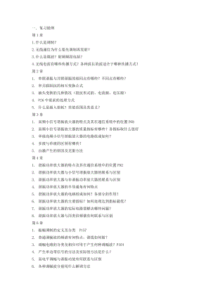 通信电子线路复习资料 科学出版社 严国萍.docx