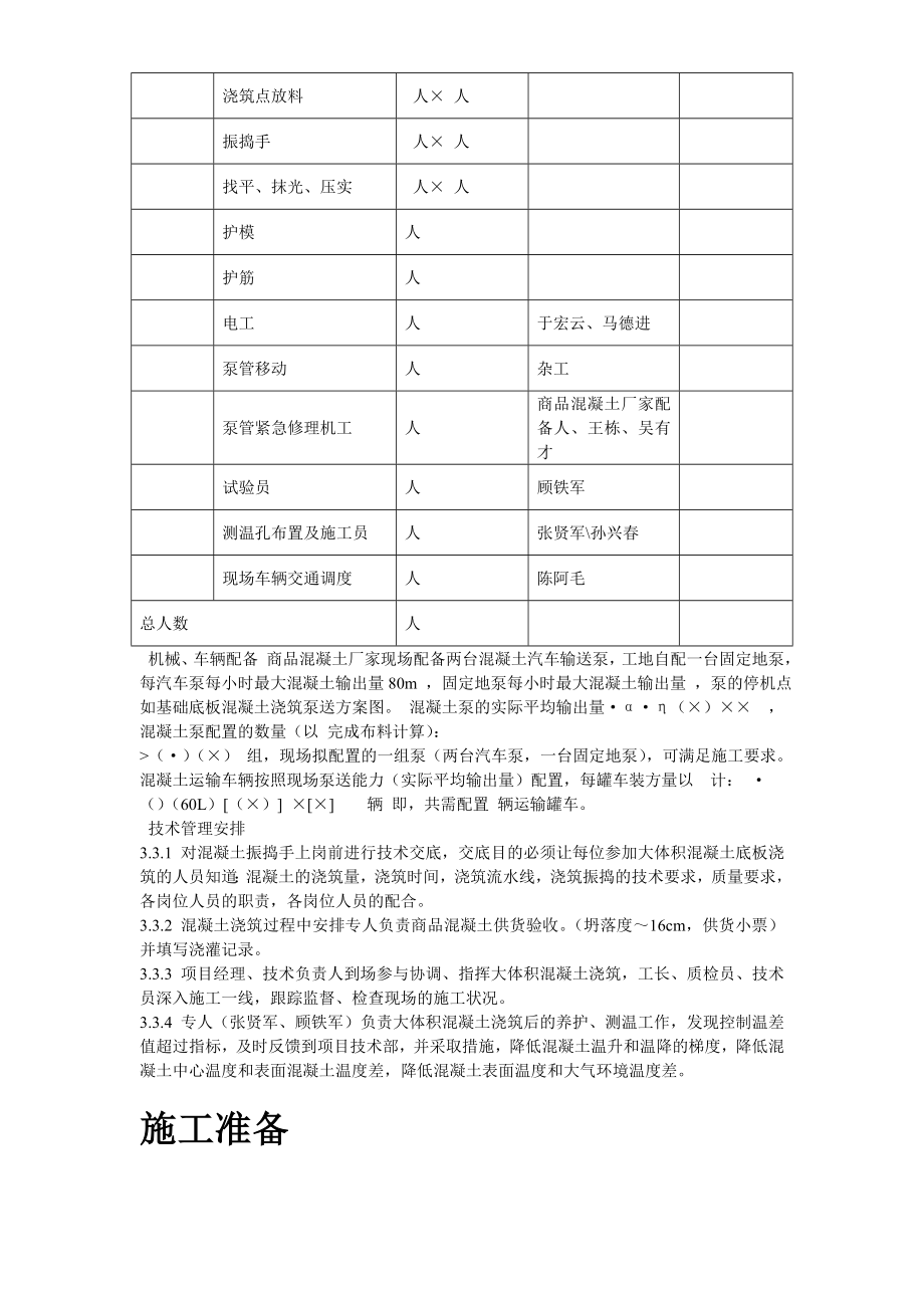 中关村青年小区10号、11号楼底板大体积混凝土施工方案(DOC16页).doc_第3页