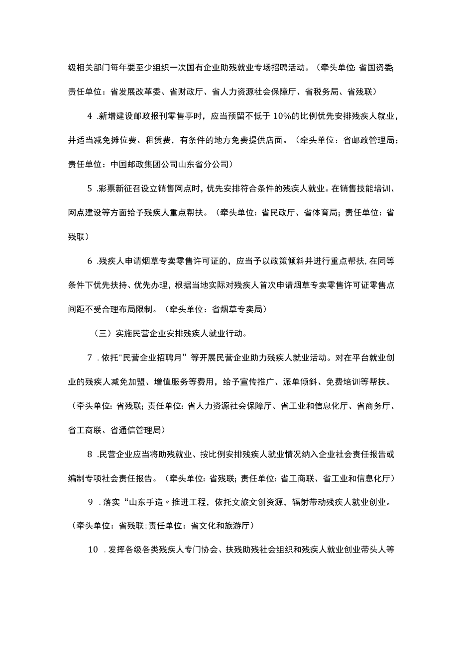 山东省促进残疾人就业三年行动实施方案（2022—2024年）.docx_第2页