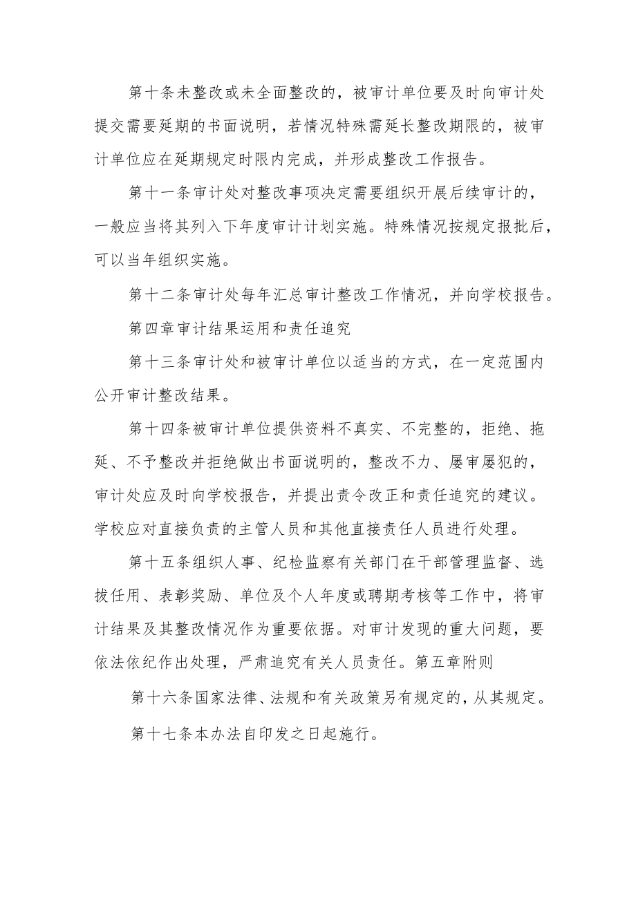 大学审计整改工作办法.docx_第3页