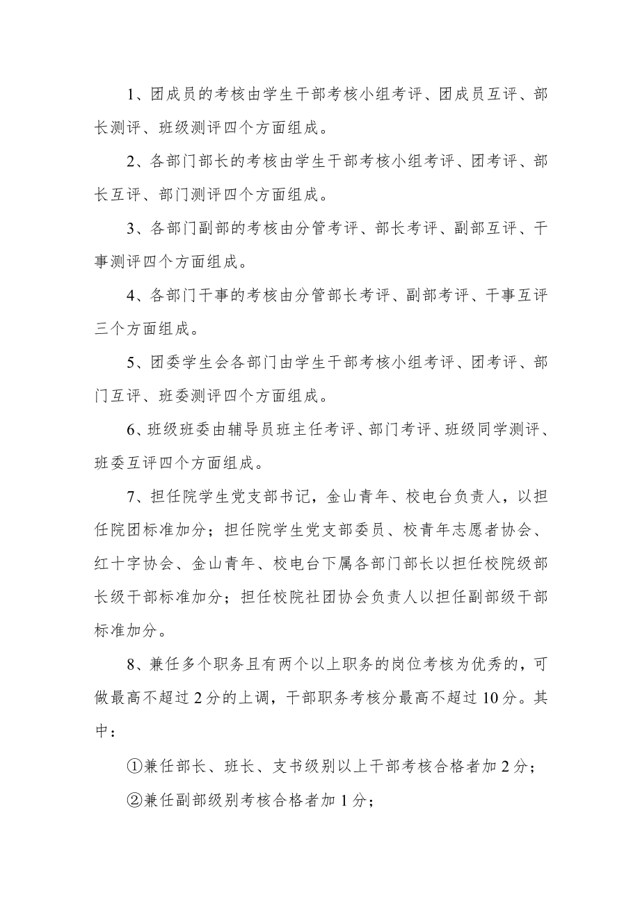 学院学生干部考核实施细则.docx_第2页