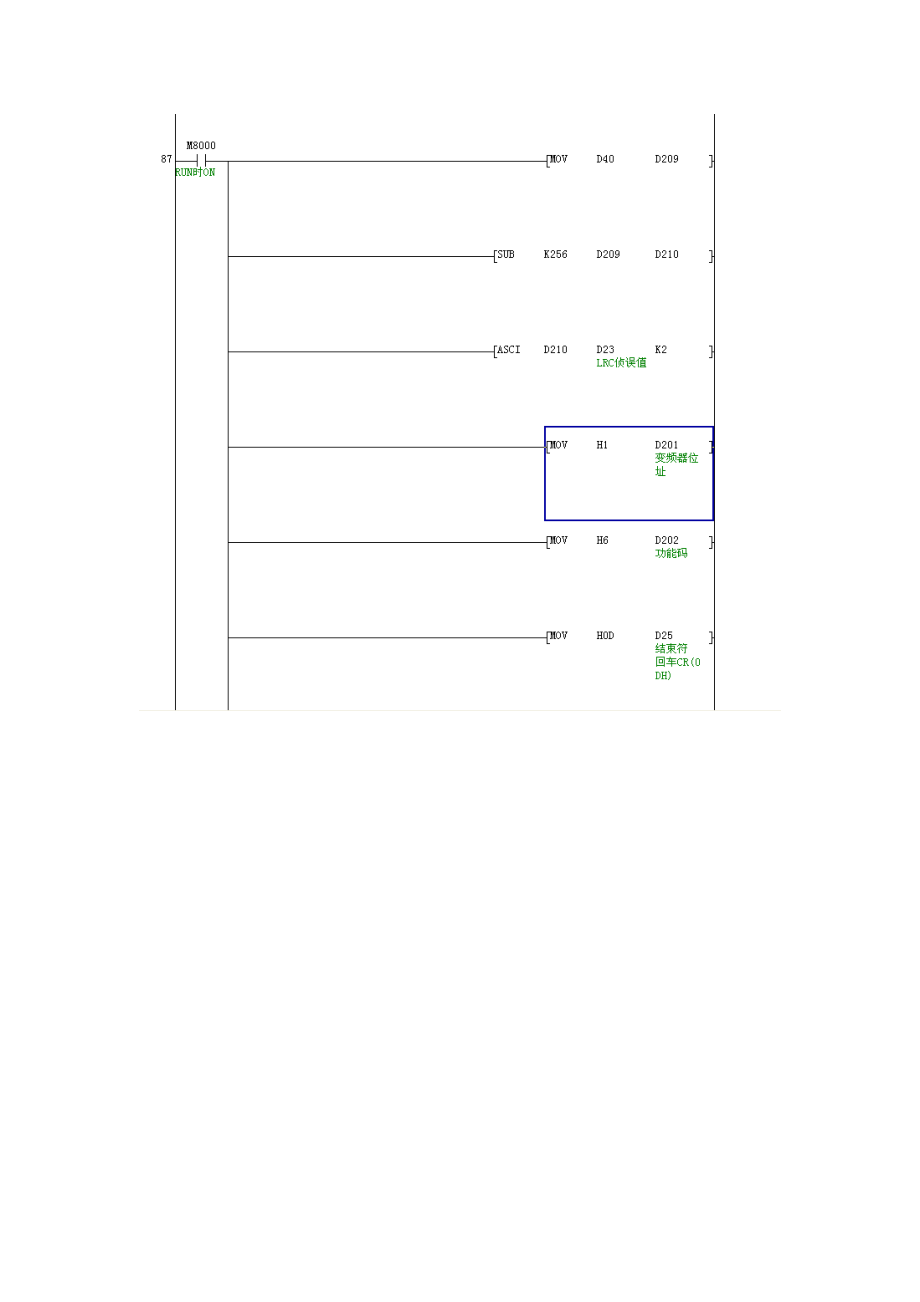 三菱PLC典型通信程序.docx_第3页