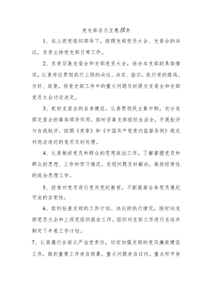 党支部委员主要职责.docx