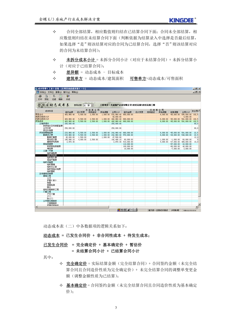 金蝶K3房地产行业成本解决方案.docx_第3页