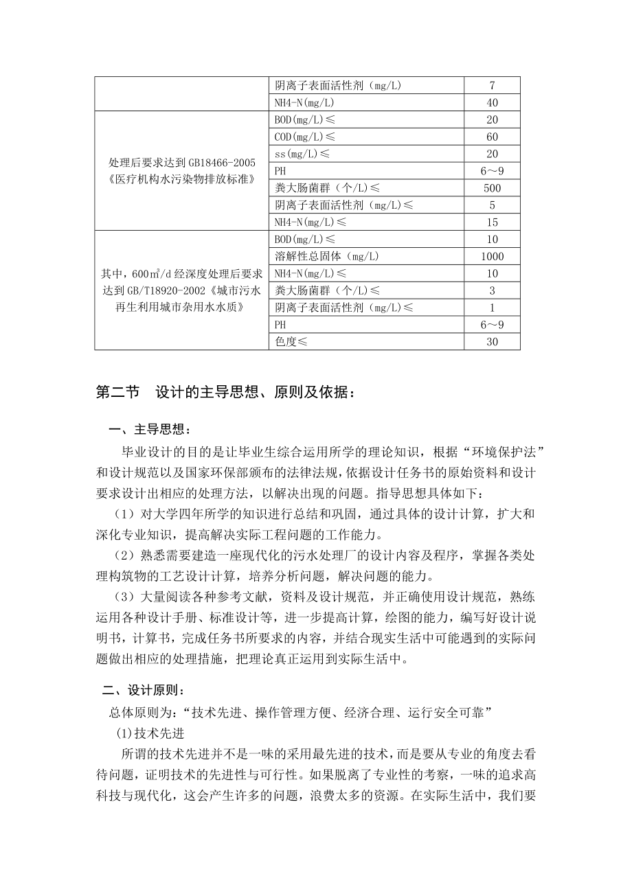 医院污水处理工程设计.docx_第2页