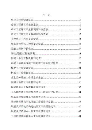 水利全套质检表格（DOC250页）.docx