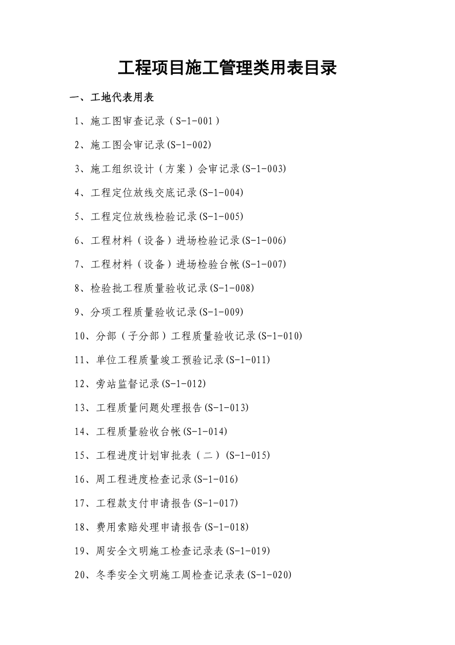 房地产工程项目管理表格汇编.docx_第3页