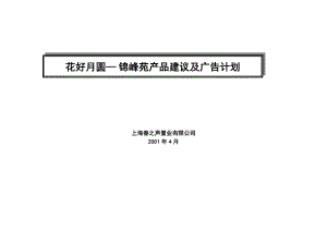 某地产产品建议与广告计划.docx