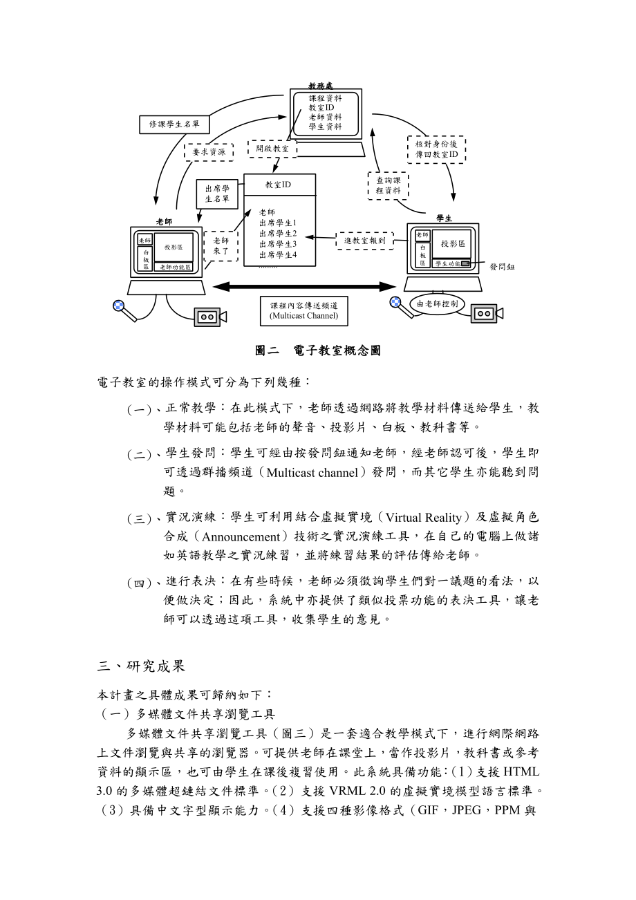 多媒体电子教室辅助软体模组之研发.docx_第3页