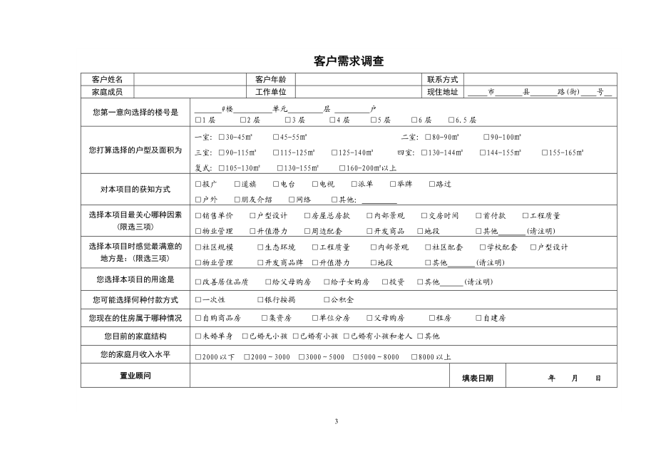 房地产相关表格.docx_第3页