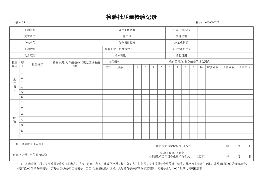 市政道路工程资料表格全套.docx_第2页