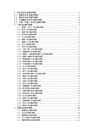 工程处安全操作规程.docx