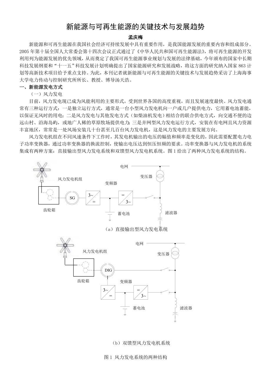 新能源与可再生能源的关键技术与发展趋势-全球排名第一的电.docx_第1页