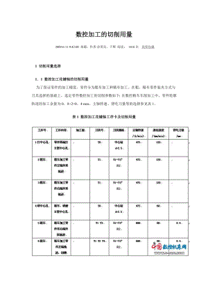 数控加工的切削用量.docx