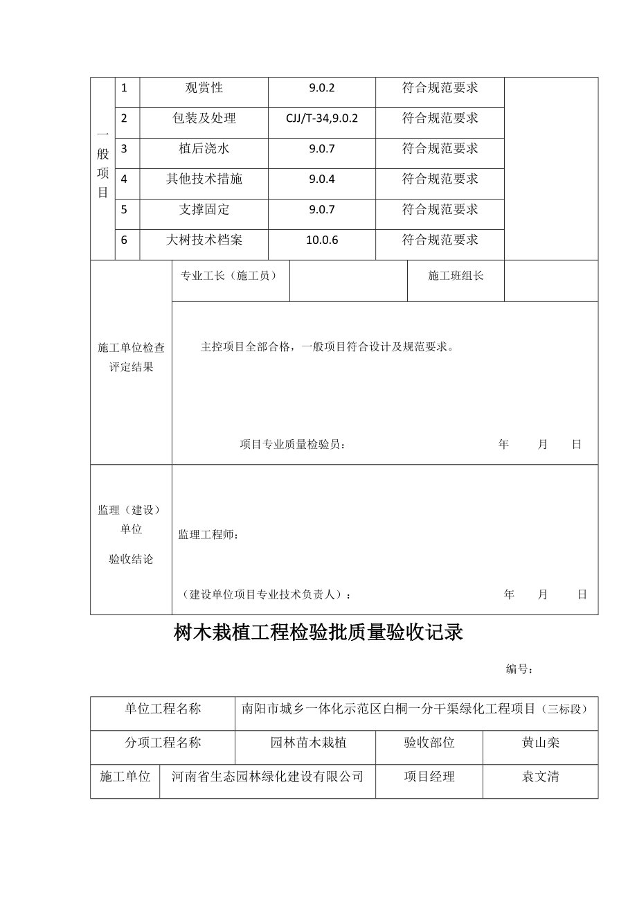 树木栽植工程检验批质量验收记录.docx_第3页