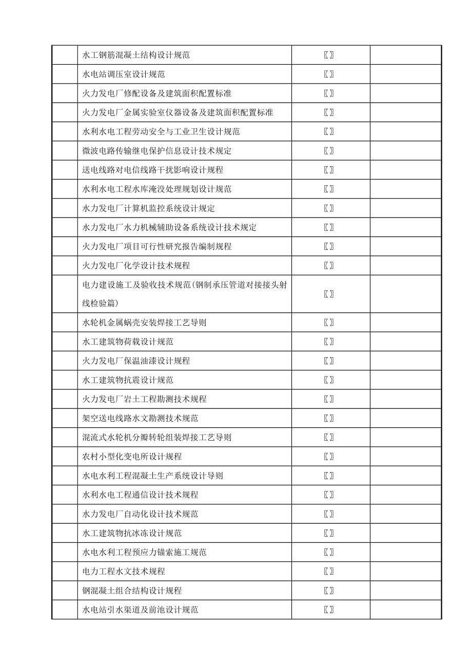 工程建设标准____工程建设行业标准____电力工程(DOC10页).doc_第3页