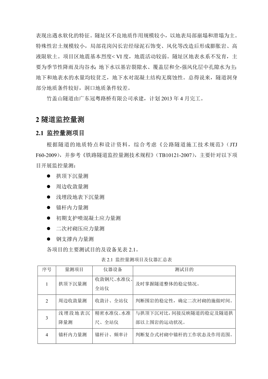 某工程质量检测与地质超前预报实施方案.docx_第2页