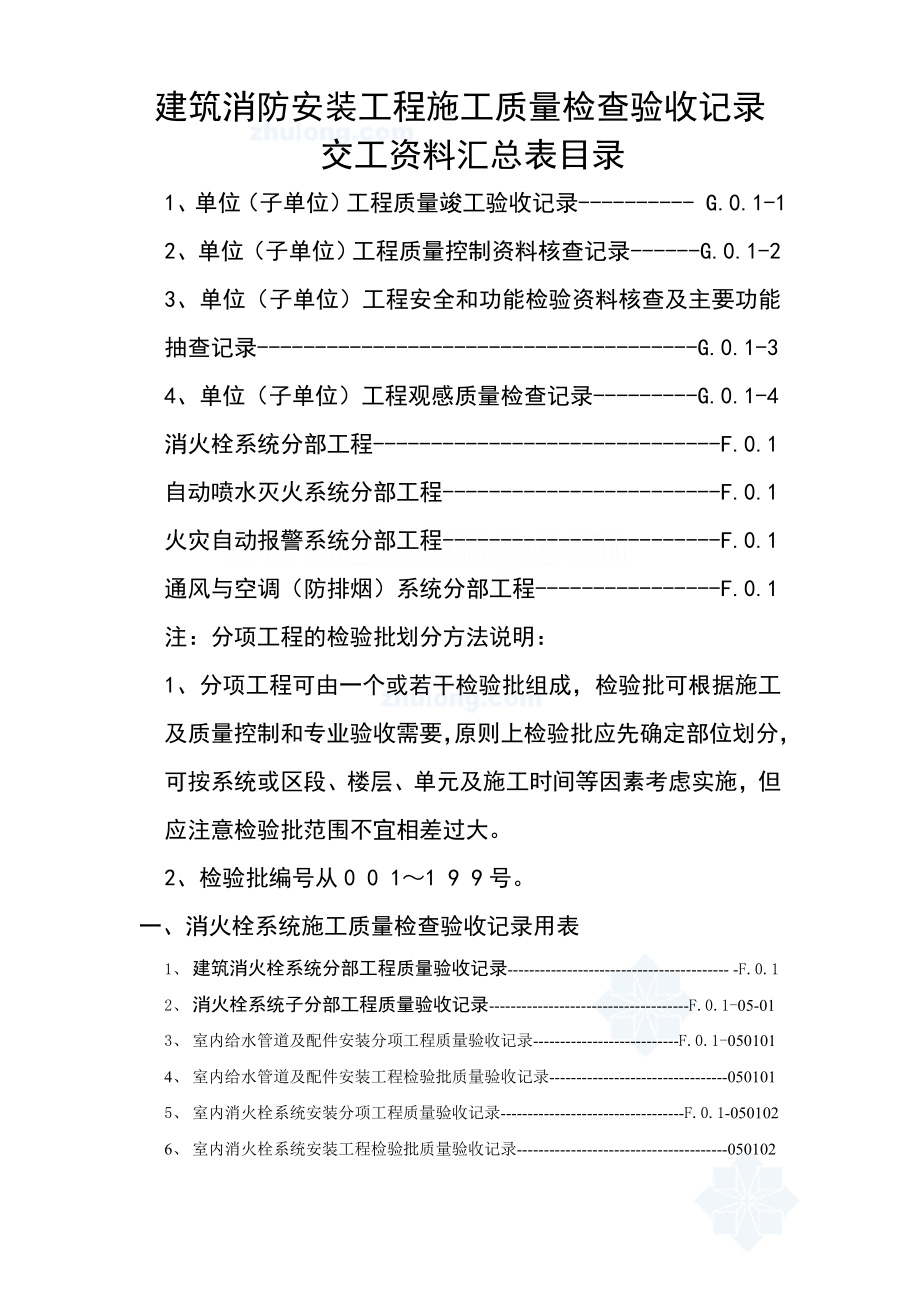 消防安装工程检查验收资料表格大全.docx_第2页