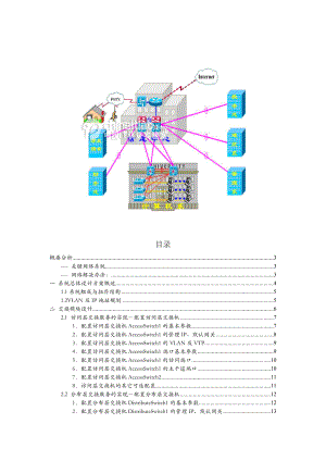 网络工程项目设计说明书.docx