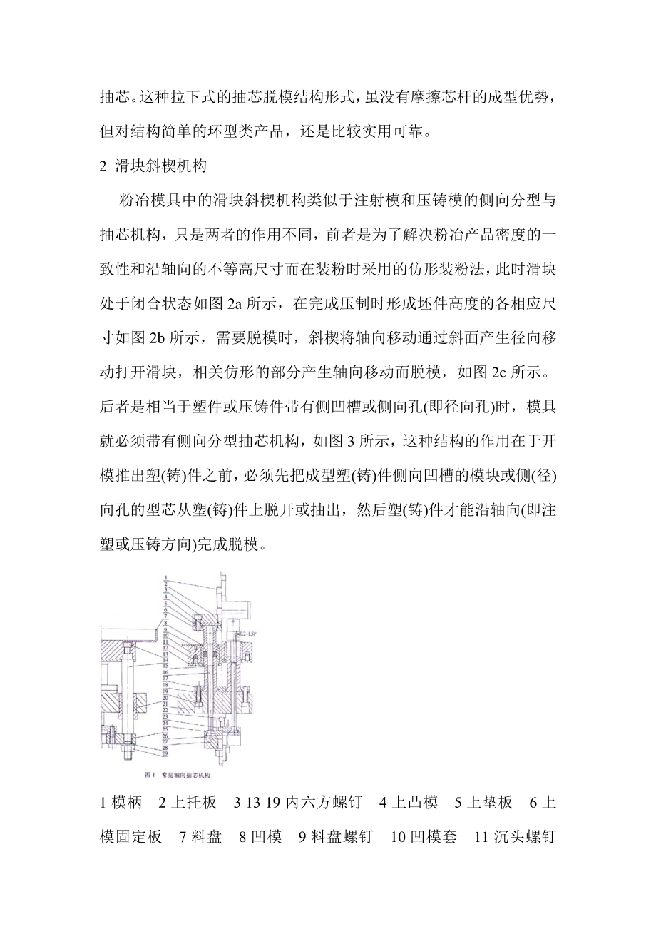 粉末冶金模具中常用机构的设计(1).docx_第2页