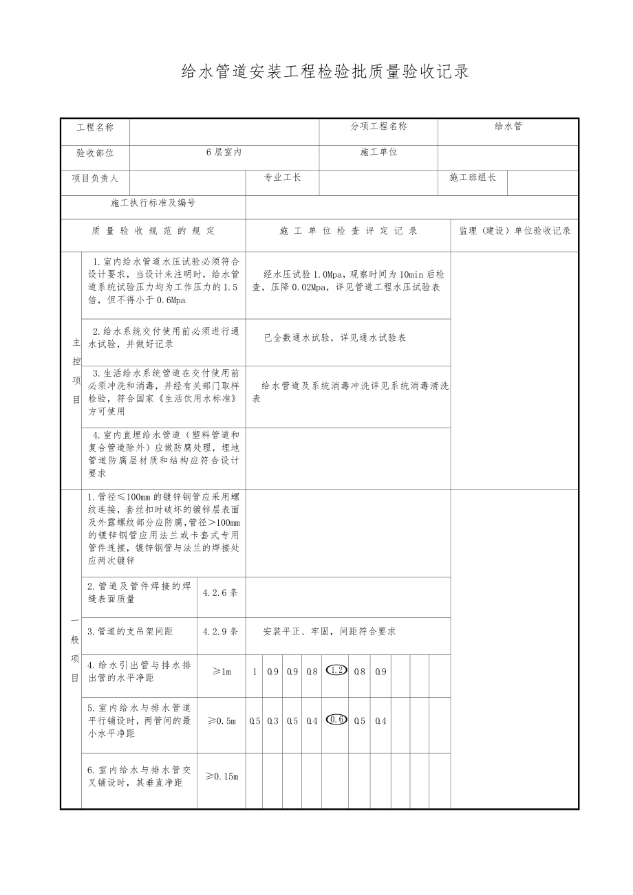 给排水全套表格及电气照明表格.docx_第3页