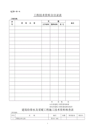 给排水与采暖工程鲁SN.docx