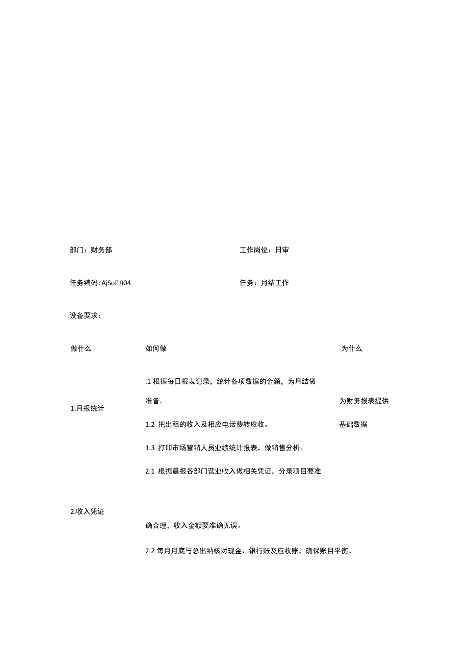 财务部标准化运作程序 财务抽查工作.docx_第2页