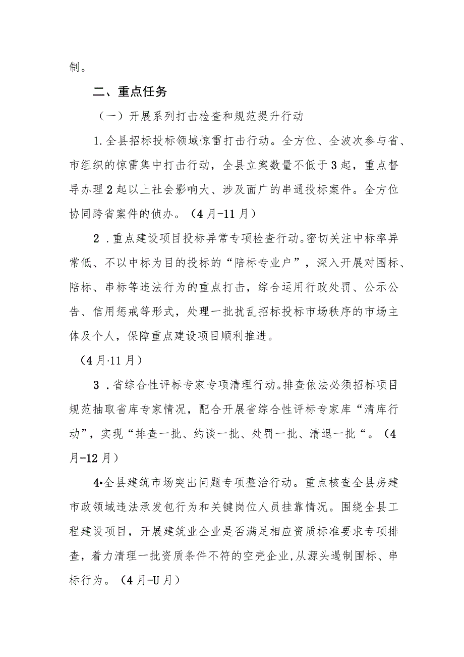 2023年工程建设项目招标投标领域突出问题专项整治工作实施方案.docx_第2页