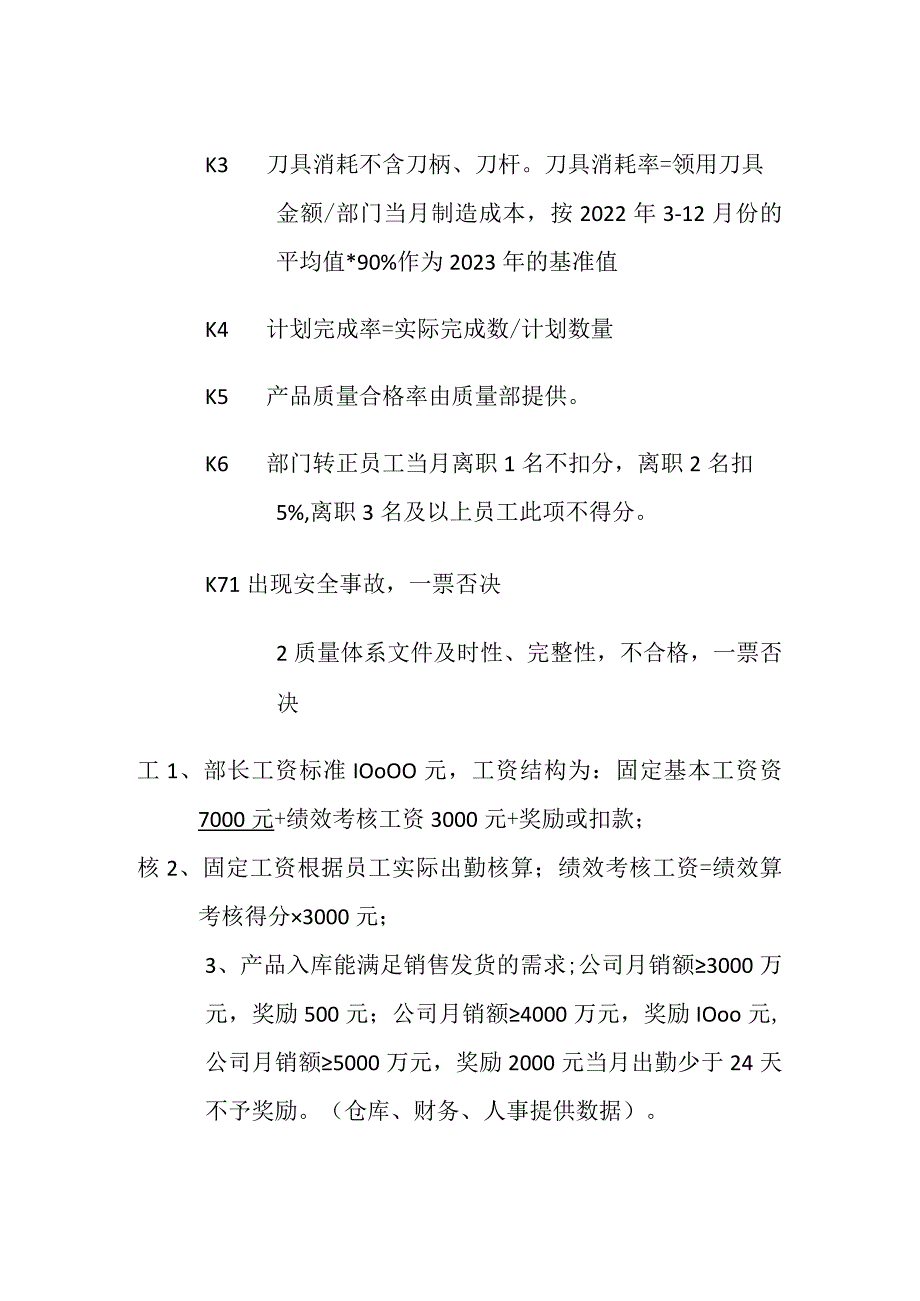 机加分厂厂长月绩效考核表格版.docx_第3页