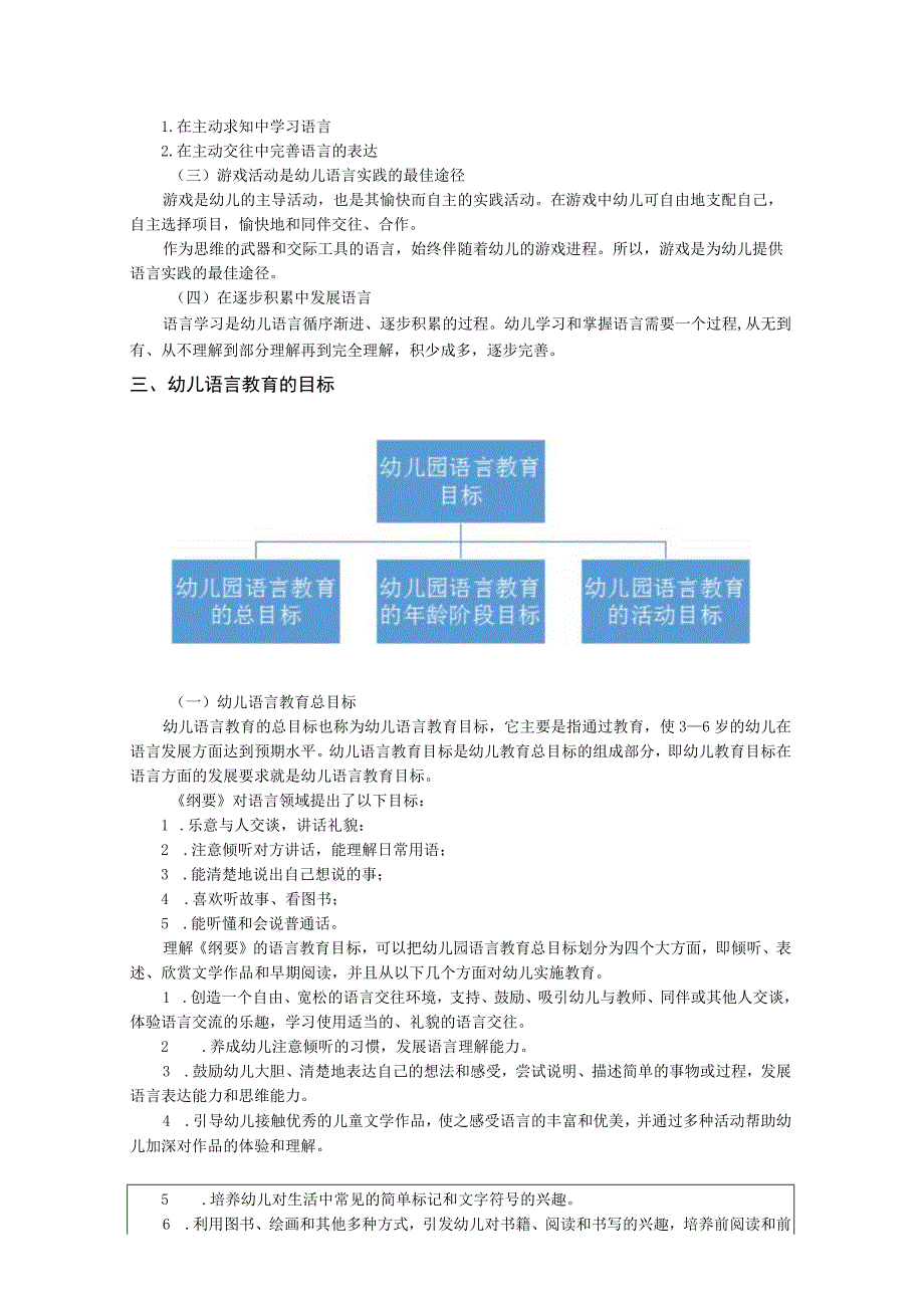 幼儿园语言活动设计与实施-配套教案绪论 幼儿园语言教育活动概述教案.docx_第2页