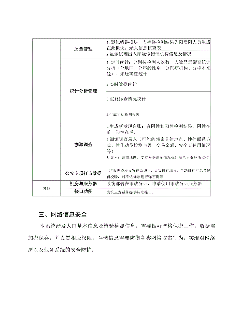 达州市艾滋病检测信息管理系统建设技术、服务参数及商务要求.docx_第3页