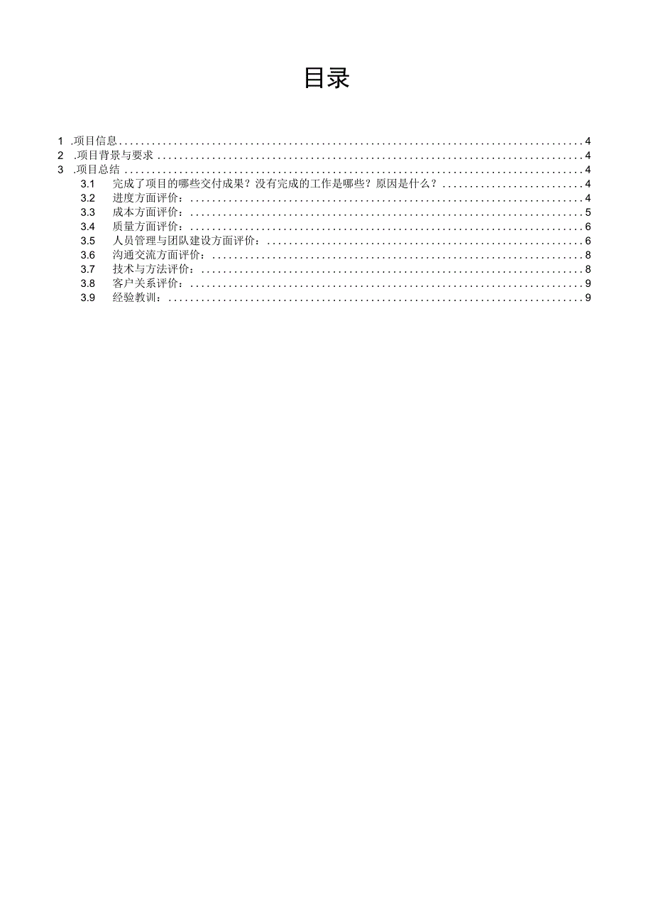 项目管理模板-IT项目总结报告.docx_第3页