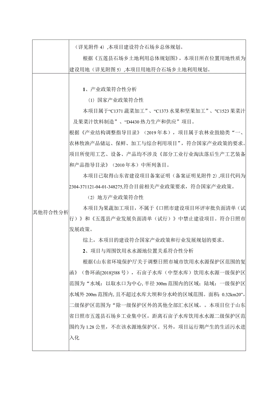 果蔬加工生产车间及辅助工程项目环境影响报告表.docx_第3页