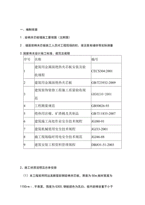 内墙岩棉夹芯板施工方案.docx