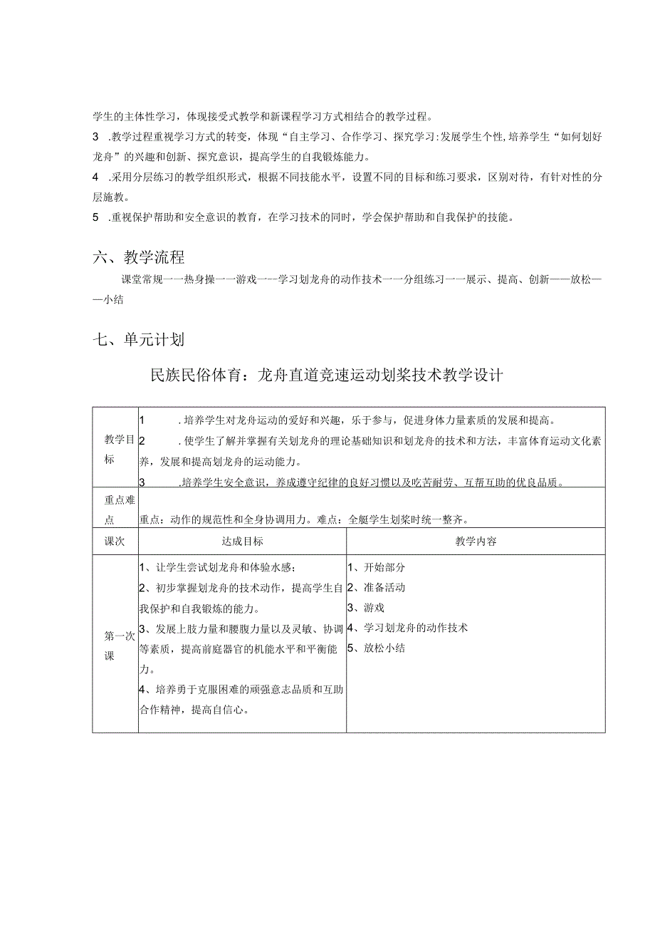 全国优质课一等奖体育与健康校本课程《中国传统体育运动龙舟龙舟知识与技术介绍》教学设计（省说课大赛）.docx_第3页