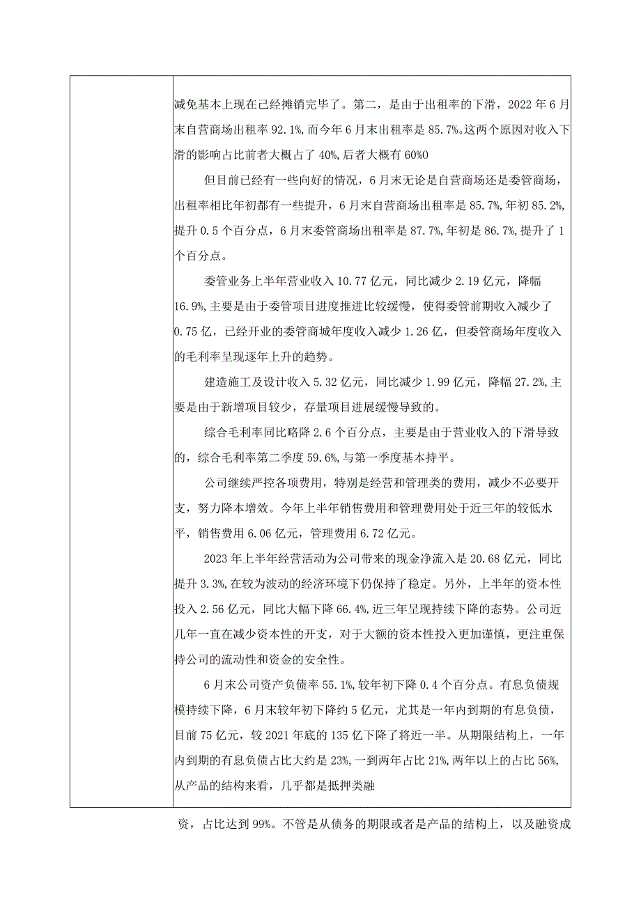 证券代码601828证券简称美凯龙红星美凯龙家居集团股份有限公司投资者关系活动记录表.docx_第2页