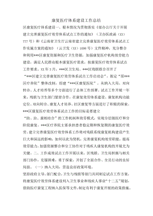 康复医疗体系建设工作总结2.docx