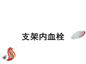 支架内血栓.ppt